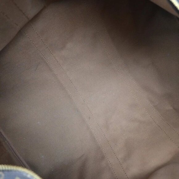 LOUIS VUITTON Keepall Bandouliere 50 Travel Hand Bag Monogram BN - Picture 13 of 15